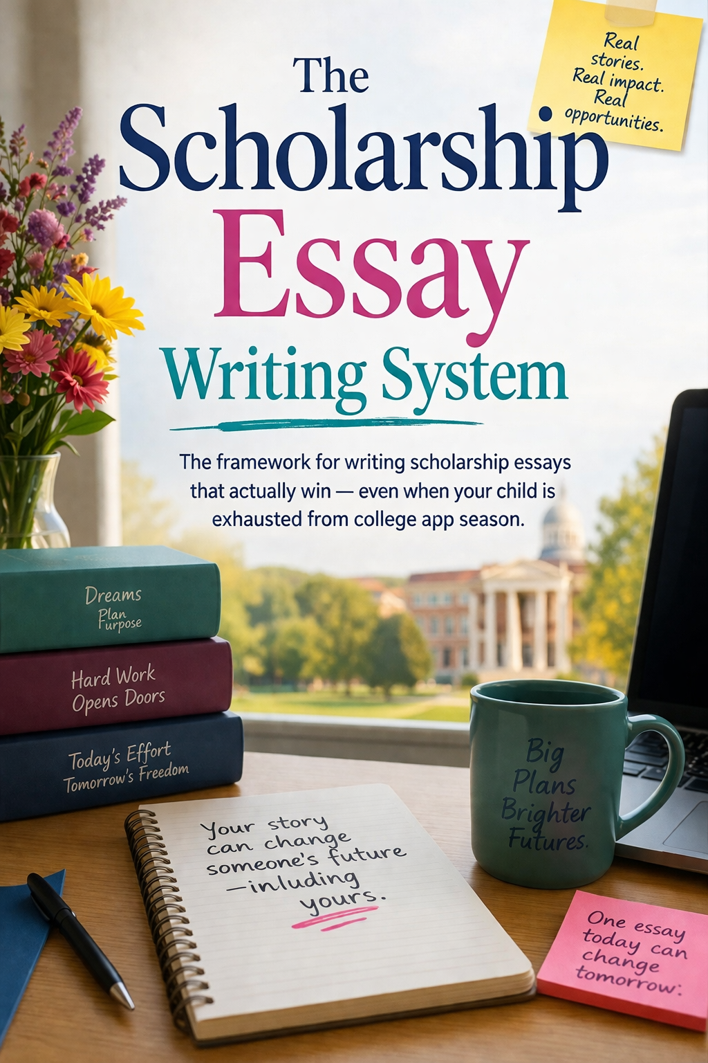 scholarship essay writing system