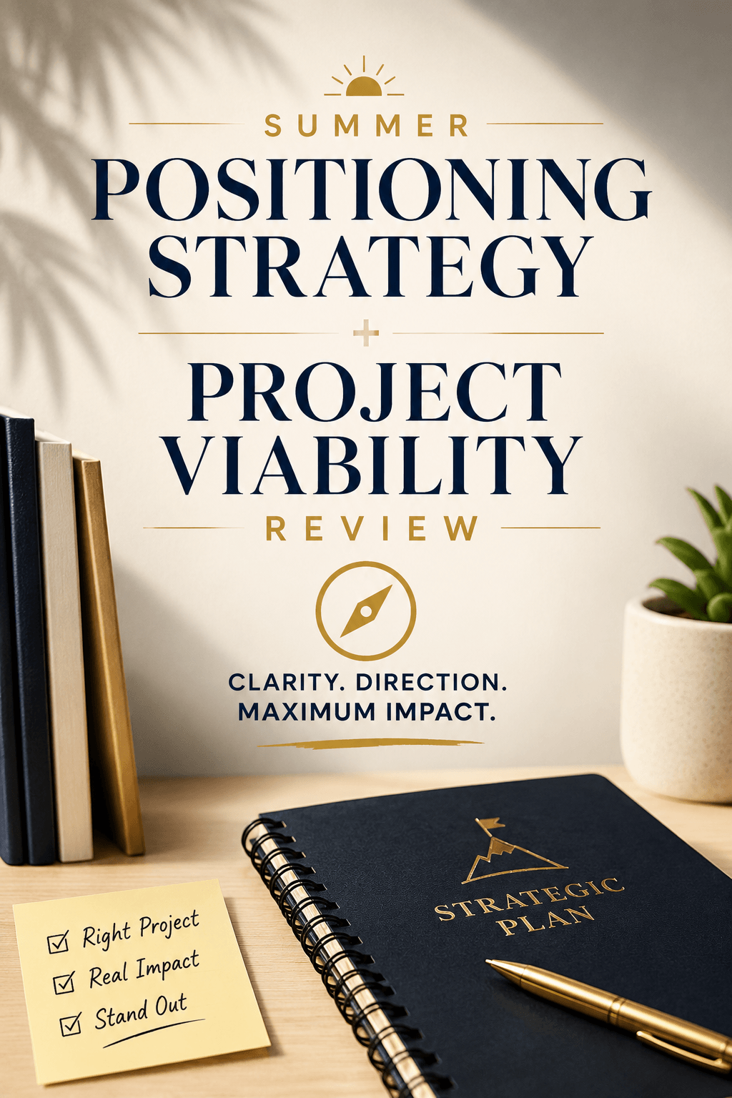 Summer Positioning Strategy + Project Viability Review